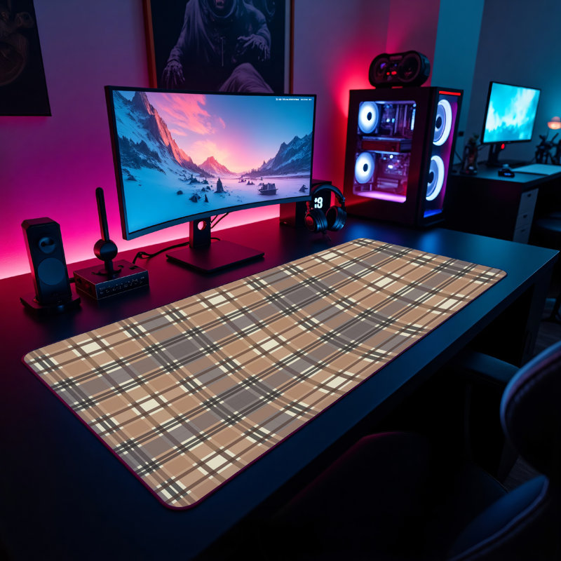 Polyester Desk Pad, 31.5x15.5
