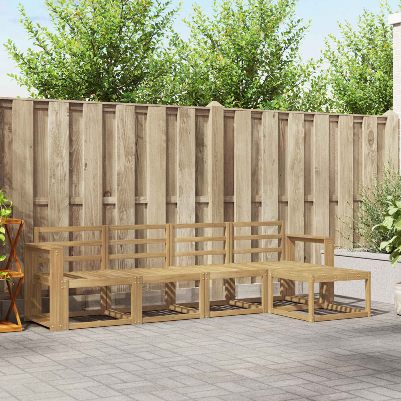 193.5cm Wide Patio Sofa, 5