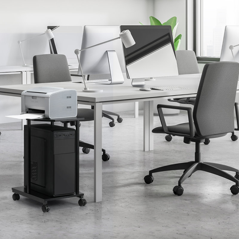 21.56'' H x 15.74'' W CPU Holder with Wheels