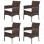 Chaise de patio avec coussins Vivelle-1391459225