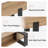 63 Inch Solid Wood TV Stand