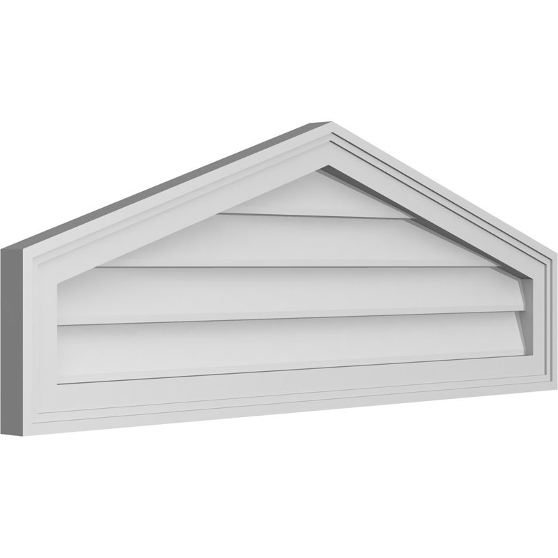 Ventilé à pignon non-fonctionnel Signature, H 14 po x l 38 po x P 1,5 po