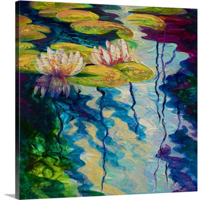 «Dritarastra Lily Pond I» par Marion Rose, reproduction d'art sur toile