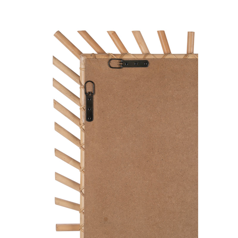 Benjamin Rattan Rectangle Mirror