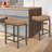 Triplehorn Backless Bar Stools Counter Stools with Upholstered Seat-188820179-188820190