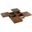 Table basse rectangulaire avec plateau manufacturé-1223701307