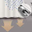 Rideau de douche en polyester