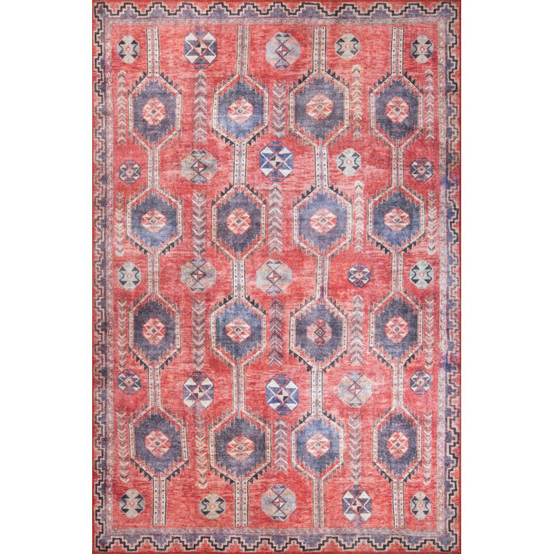 Tapis rouge Ottilie, Rectangle 9 pi 11 po x 13 pi 2 po