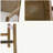 Wicker back bar stool