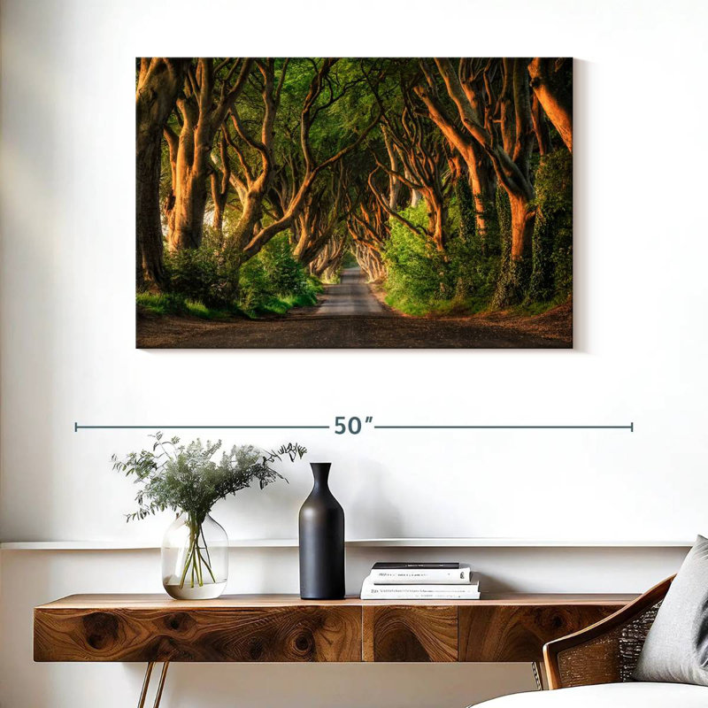 Lilie, forêt de haies foncées, Ballymoney, H 26 po x l 39 po