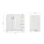 Meuble-lavabo simple en bois massif Freitas-51247906