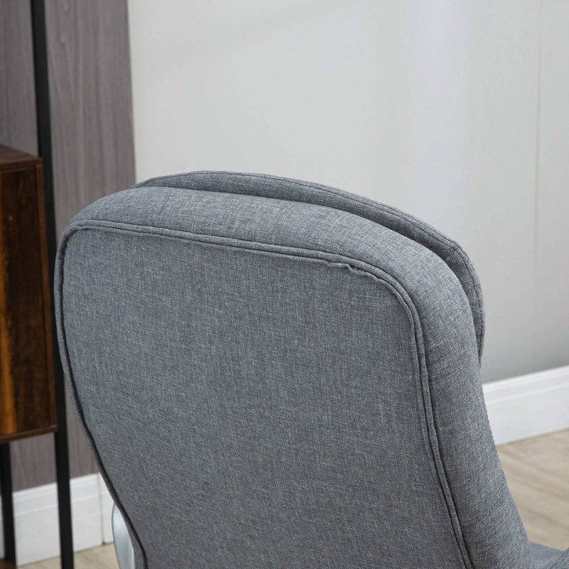 Fauteuil de direction à haut dossier pour ordinateur personnel avec hauteur réglable, rembourrage épais et appui-tête