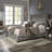 Vita Upholstered Pleated Wingback Bed-50351872-50351871