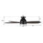 52'' Ceiling Fan with LED Lights-291958861-291958860