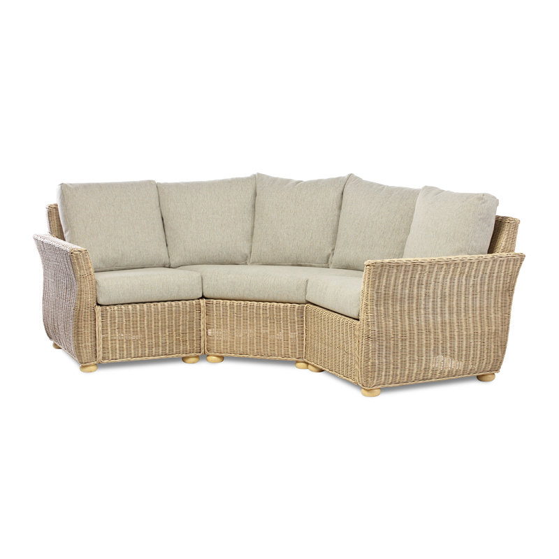 Zalina 4 Seater Large Corner Sofa , 88 cm H x 193 cm W 89 cm D, Grey