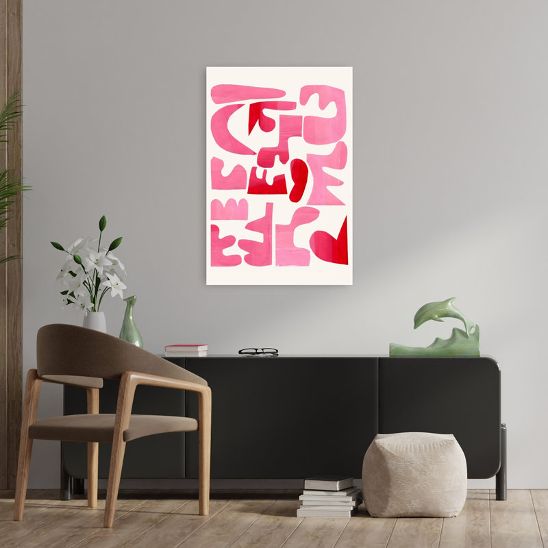 Art contemporain, art contemporain abstrait, H 36 po x l 24 po