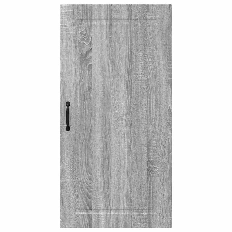 Vidaxl Kitchen Wall Cabinet White 40 X 31 X 100 Cm Engineered Wood, Grey Sonoma, 100cm H x 50cm W x 31cm D