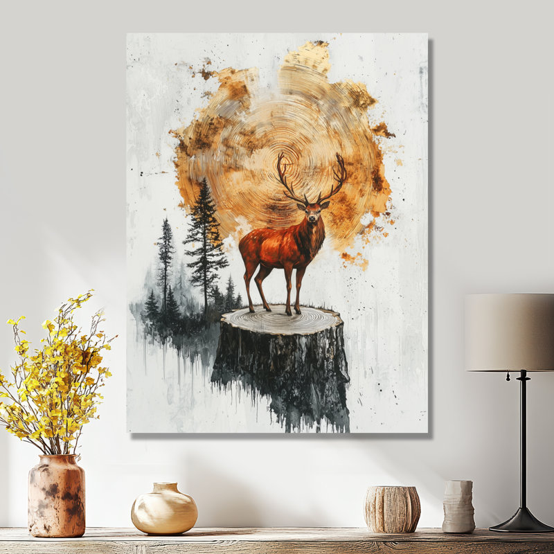 Geoppo - Animals Canvas Art Print, H 20 po x l 12 po, Toile tendue, Ne s’applique pas