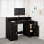 Desk Black Oak 55x91 Cm Engineered Wood-320120561