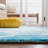 Dip Dye Hand Tufted Wool Geometric Rug-1256912180