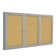 Enclosed Cork Boards Enclosed Cabinet Cork Bulletin Board