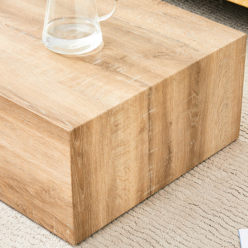 Table basse, table basse rectangulaire pour l'intérieur, table basse de salon pour la maison