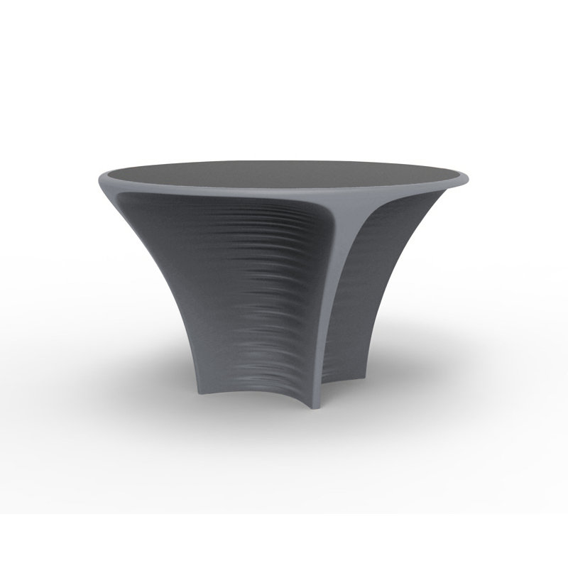 Biophilia Plastic Side Table, Steel