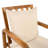 7 Pieces Patio Dining Set, One Dining Table and Six Chairs-1449924362