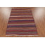 Tapis kilim rayé à plat 6 x 8