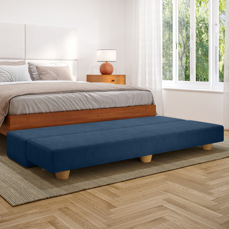 Banc convertible simple Palisades Camden, Indigo