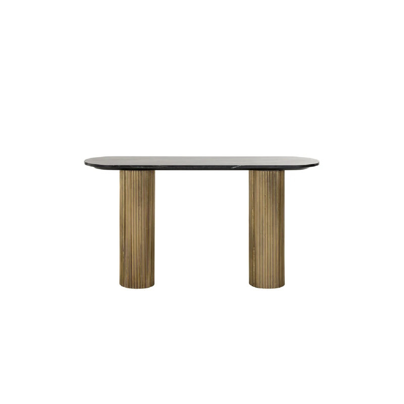 Dayton 51'' Marble Top Console Table