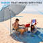Parasol de plage inclinable 84 po-1981915265