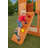 Timber Valley Swing Set with Wooden Roof-42325068-42309493