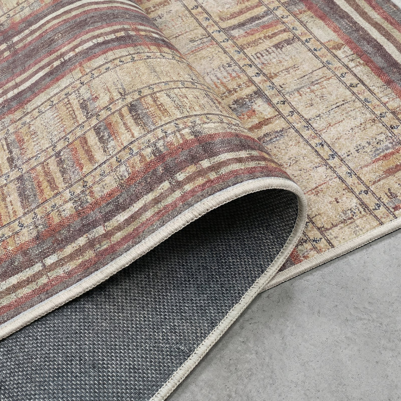 Tapis marocain Thambiah, Tapis de couloir 3 pi 4 po x 9 pi 11 po