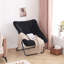 Soft Faux Fur Oversized Folding Accent Chair-935085482