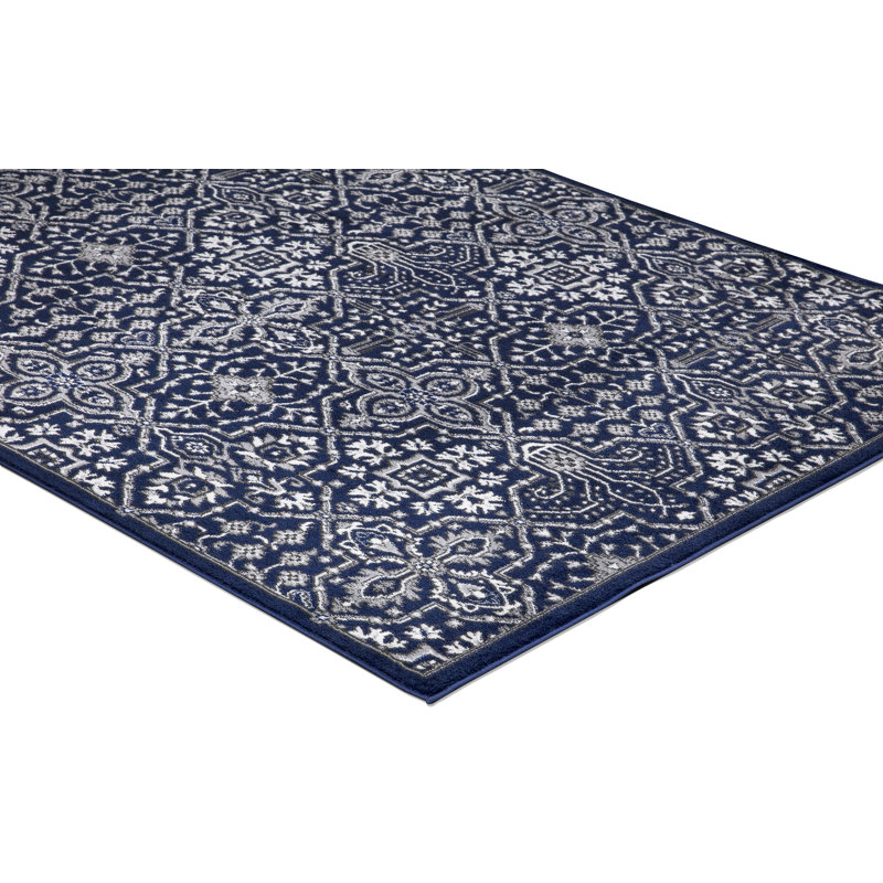 Colmar - marine marocaine sans marine, Rectangle 7 pi 10 po x 9 pi 10 po