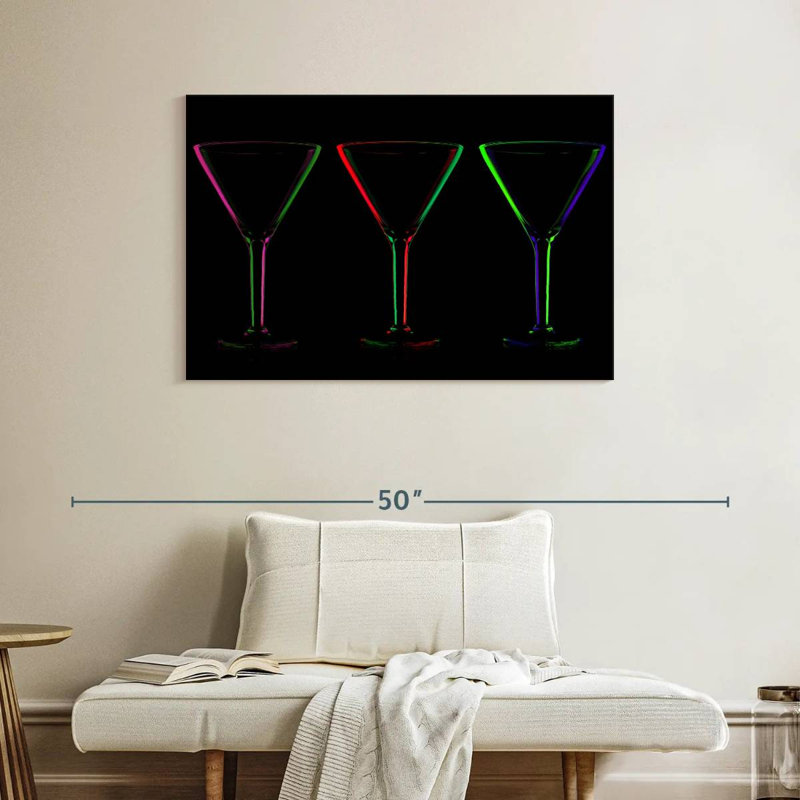 Yarlin Martini Party, 26" H x 39" W