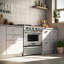 Cuisinière à convection autoportante au gaz naturel 24 po 2,3 pi³ avec friteuse Forno Alta Qualita