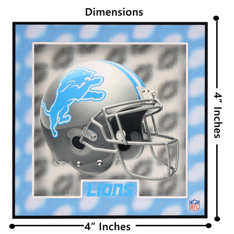 Sous-verre Detroit Lions Helmet