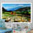 Toile blanche avec cadre photo