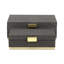 Coffret rectangulaire Strandiva Base en métal doré-105512256