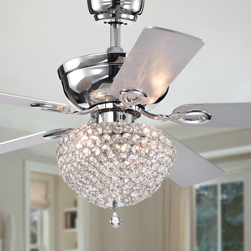 Yandell 52'' Ceiling Fan with Light Kit