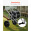 74cm H x 53cm W Utility Cart