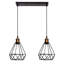 Biddle 2 - Light Black Pendant