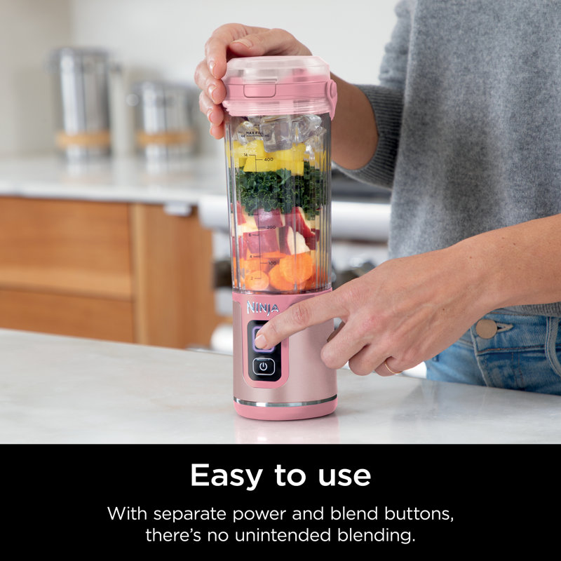 Ninja Blast Portable Blender, Metallic Pink
