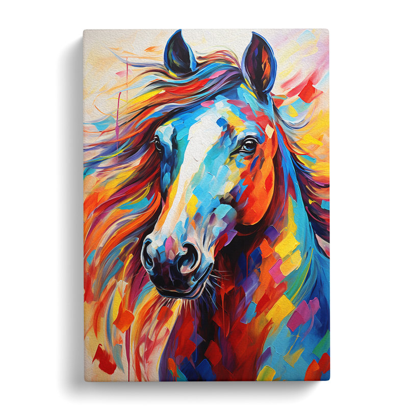 Horse Expressionism - Print, 60cm H x 40cm W x 3cm D