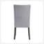 Merel Grey Linen & Grey Oak Finish Side Chair (Set Of 2)