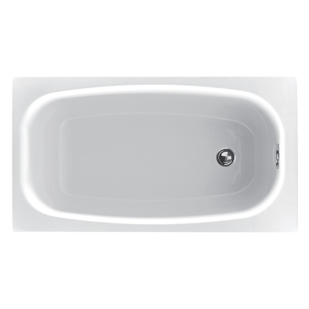 Liza Super Strong Acrylic Space Saver Straight Single Ended Bathtub