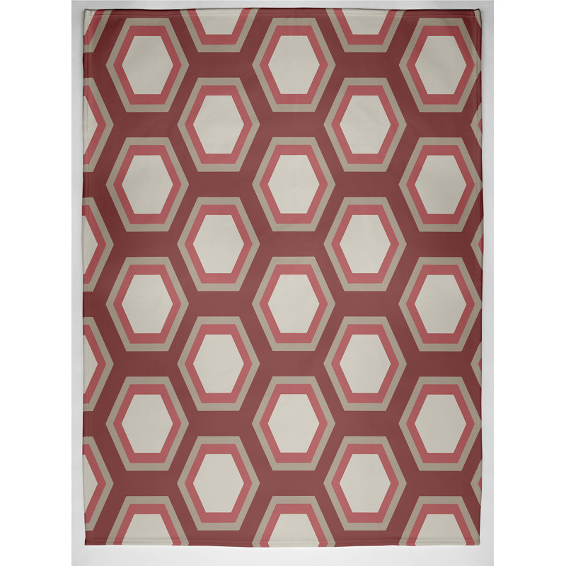 Burritt Plain Weave / Muslin Throw Blanket, Orange