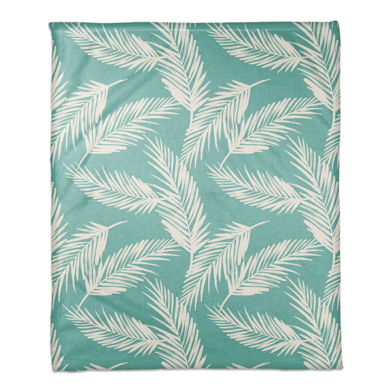 Hand Woven Throw Blanket, Teal
